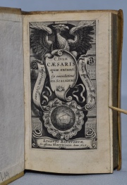C. Julio Cesar: C. Lulii Caesaris quae extant ex emendatione Jos. Scaligeri . Edic.1635. 1 vol