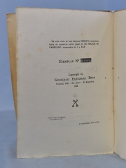 GUIRALDES, Ricardo: DON SEGUNDO SOMBRA, Ed. Proa 1926. 1 vol.