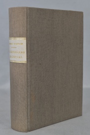 GUIRALDES, Ricardo: EL CENCERRO DE CRISTAL. J. Roldán,1915. 1ra edición. 1 vol. Con recortes y poema.