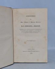 MADERO, E. HISTORIA DEL PUERTO DE BS. AS. y DISCURSO DEL DR.BERNARDO DE IRIGOYEN. 2 vol.