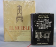 EL MUEBLE COLONIAL SUDAMERICANO. Con: EL MUEBLE COLONIAL DE LAS AMÉRICAS . 2 vol.