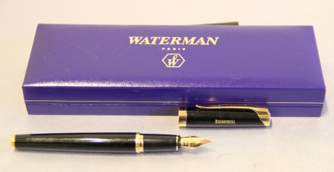 Lapicera Waterman con estuche. Edición para Bayaspirina.