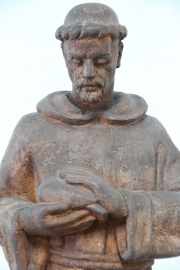 Mario Arrigutti, San Francisco, terracota. Alto: 61 cm.