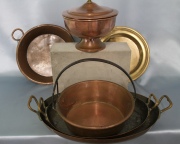 Conjunto de 6 Piezas de cobre.