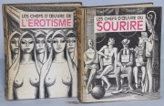 Les chefs D'oeuvre du Sourire y de L'Erotisme. 2 Vol.