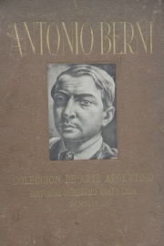 Antonio Berni, Colección de Arte Argentino. Kraft, 1944. Con 12 láminas, 8 faltantes. 1 carpeta.