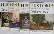 Historia General del Arte en la Argentina. Tomos I-II-III-IV. 4 vol.