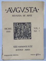 Revista de Arte Augusta, Diciembre 1918 Vol. 1 Num. 7